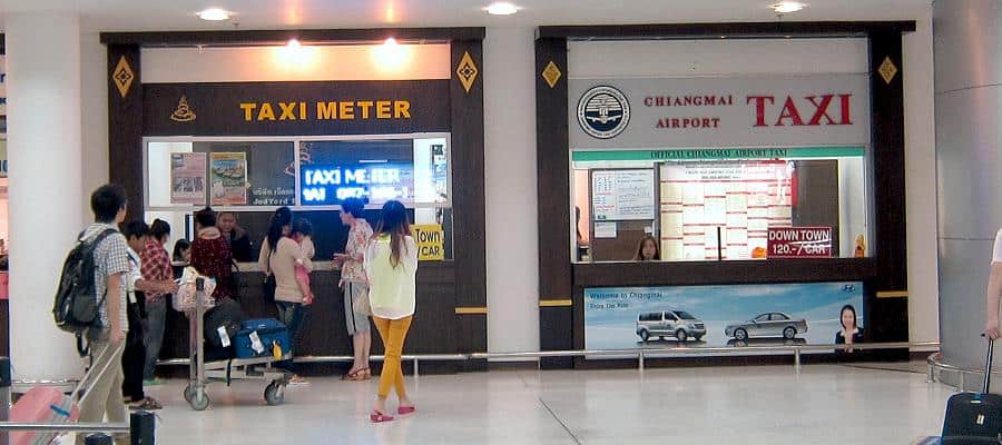 Chiang Mai Taxi Booking Counter
