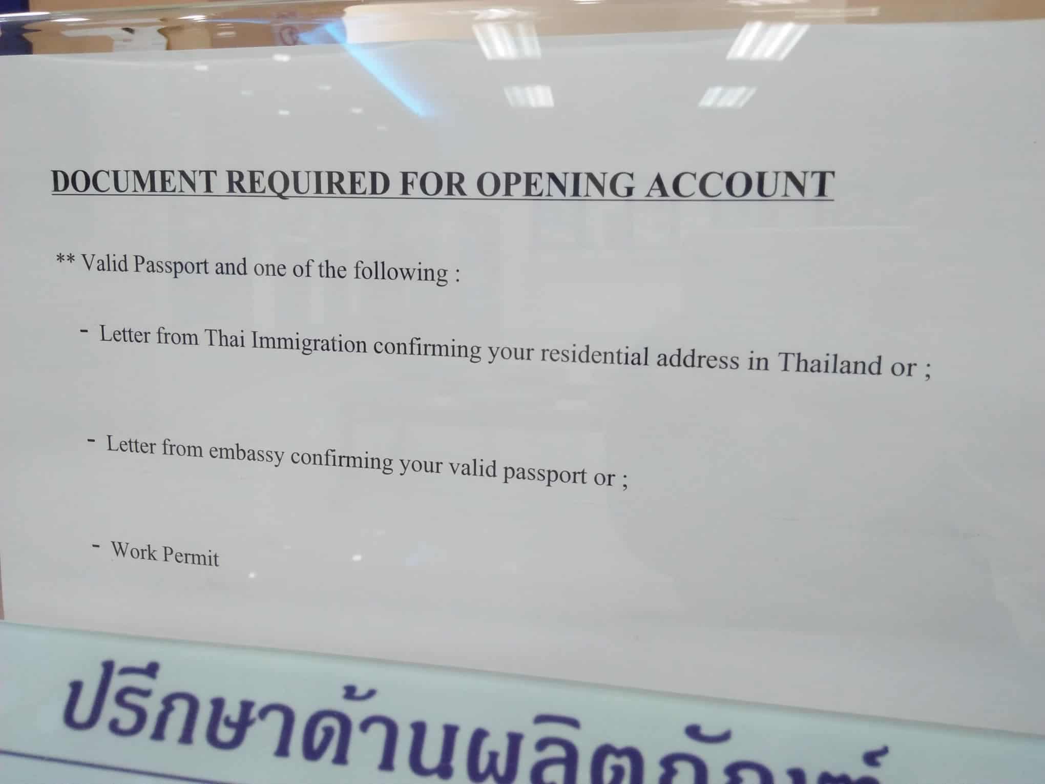 Bangok Bank Chiang Mai Application Requirement