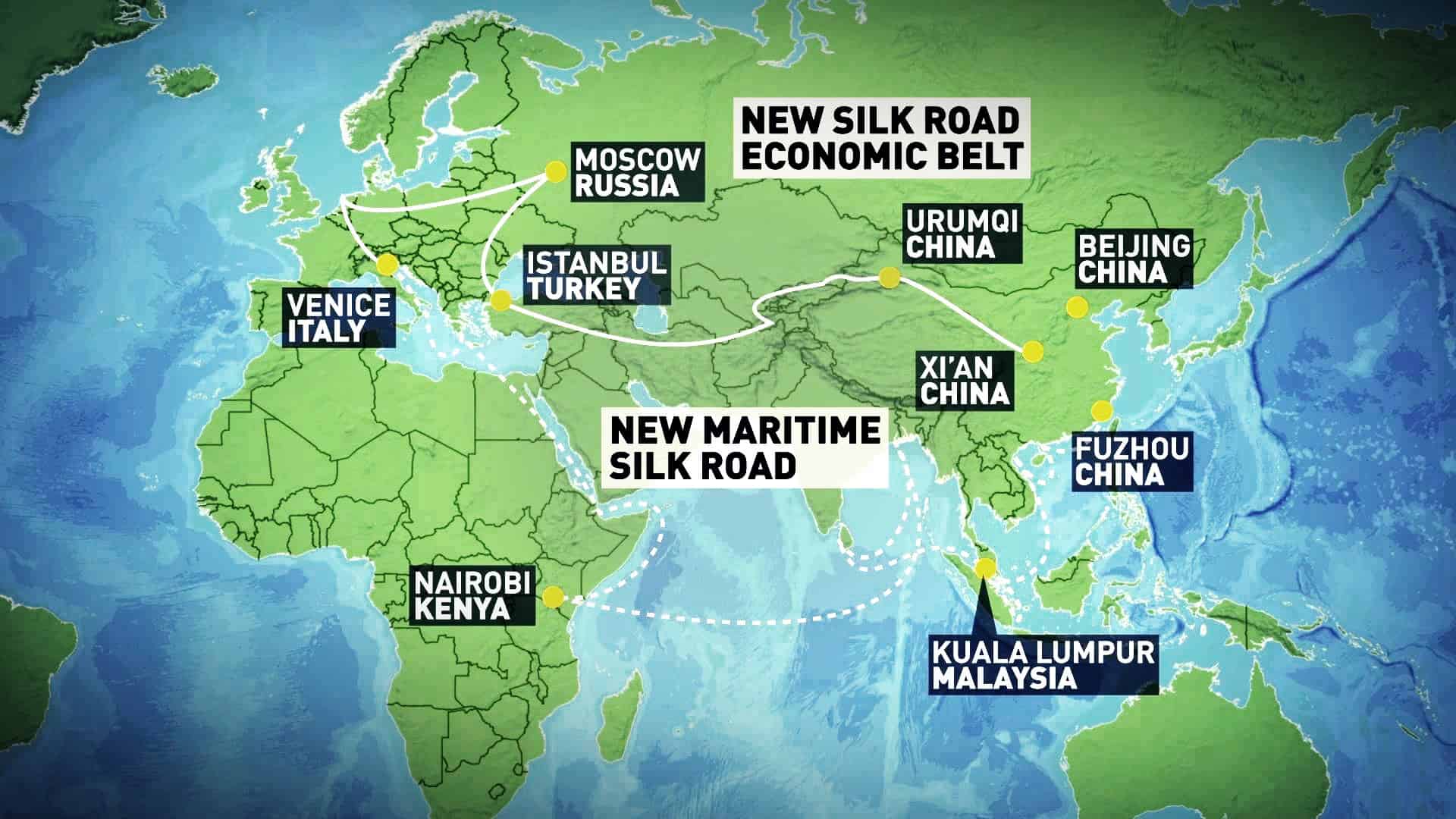 China's new silk road